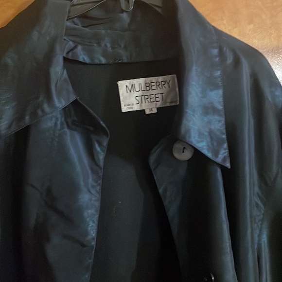 All Weather Jacket, Mulberry Street, Size 14 - Picture 6 of 12